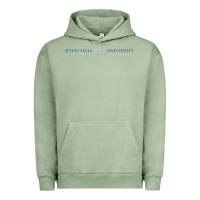 Pigment Oil Green Seton Hall University Urban Hoodie - linhVisuals