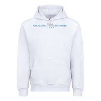 White Seton Hall University Urban Hoodie - linhVisuals