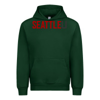 Forest Green Seattle University Urban Hoodie - linhVisuals
