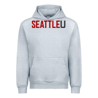 Heather Grey Seattle University Urban Hoodie - linhVisuals