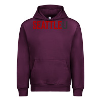 Mauve Wine Seattle University Urban Hoodie - linhVisuals