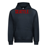 Navy Seattle University Urban Hoodie - linhVisuals