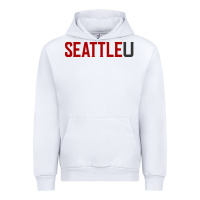 White Seattle University Urban Hoodie - linhVisuals