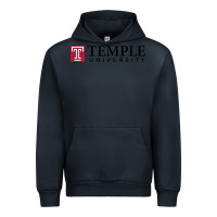 Navy Temple University Urban Hoodie - linhVisuals