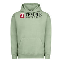 Pigment Oil Green Temple University Urban Hoodie - linhVisuals