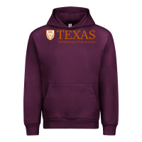 Mauve Wine The University of Texas Austin Urban Hoodie - linhVisuals