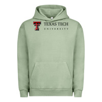 Pigment Oil Green Texas Tech University Urban Hoodie - linhVisuals