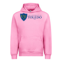 Fuchsia Pink The University of Toledo Urban Hoodie - linhVisuals