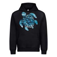 Black ocean sea turtle Urban Hoodie - linhVisuals
