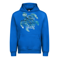 Cobalt ocean sea turtle Urban Hoodie - linhVisuals