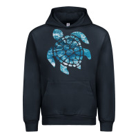 Navy ocean sea turtle Urban Hoodie - linhVisuals