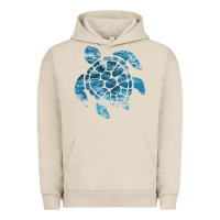 Pigment French Oak ocean sea turtle Urban Hoodie - linhVisuals