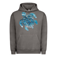 Pigment Tornado ocean sea turtle Urban Hoodie - linhVisuals