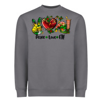 Storm peace love  elf Heavyweight Sweatshirt - AdoDesignShop