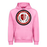 Fuchsia Pink Stony Brook University Urban Hoodie - linhVisuals