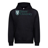 Black Tulane University Urban Hoodie - linhVisuals