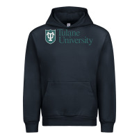 Navy Tulane University Urban Hoodie - linhVisuals