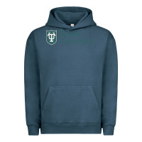 Pigment Midnight Navy Tulane University Urban Hoodie - linhVisuals