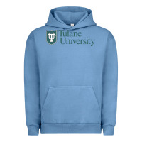 Pigment Pebble Blue Tulane University Urban Hoodie - linhVisuals