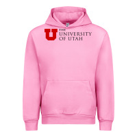 Fuchsia Pink The University of Utah Urban Hoodie - linhVisuals