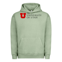 Pigment Oil Green The University of Utah Urban Hoodie - linhVisuals