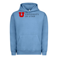 Pigment Pebble Blue The University of Utah Urban Hoodie - linhVisuals