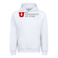 White The University of Utah Urban Hoodie - linhVisuals