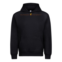 Black Valparaiso University Urban Hoodie - linhVisuals