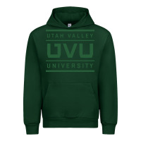 Forest Green Utah Valley University Urban Hoodie - linhVisuals