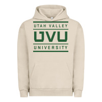 Pigment French Oak Utah Valley University Urban Hoodie - linhVisuals