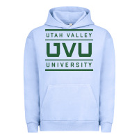 Pigment Grape Ice Utah Valley University Urban Hoodie - linhVisuals