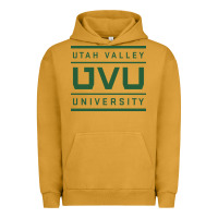 Pigment Peanut Butter Utah Valley University Urban Hoodie - linhVisuals