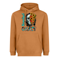 Meerkat beautiful crazy skull Heavyweight Hoodie - JahusDesignShop