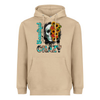 Mushroom beautiful crazy skull Heavyweight Hoodie - JahusDesignShop