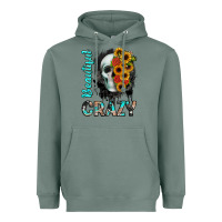Sage beautiful crazy skull Heavyweight Hoodie - JahusDesignShop