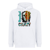 White beautiful crazy skull Heavyweight Hoodie - JahusDesignShop