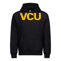 Black Virginia Commonwealth University Urban Hoodie - linhVisuals