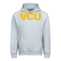 Heather Grey Virginia Commonwealth University Urban Hoodie - linhVisuals