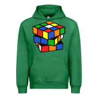 Emerald rubik cube Urban Hoodie - linhVisuals