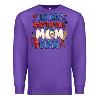Purple in my baseball mom era Premium Sweatshirt - JahusDesignShop
