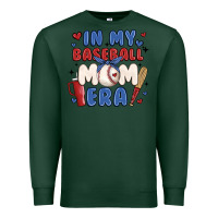 Sports Green in my baseball mom era Premium Sweatshirt - JahusDesignShop