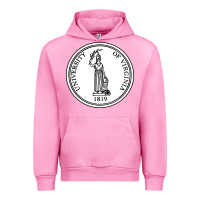 Fuchsia Pink University of Virginia Urban Hoodie - linhVisuals
