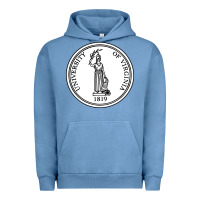 Pigment Pebble Blue University of Virginia Urban Hoodie - linhVisuals