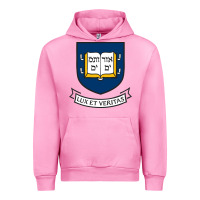 Fuchsia Pink Yale University Urban Hoodie - linhVisuals