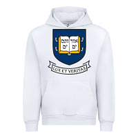 White Yale University Urban Hoodie - linhVisuals