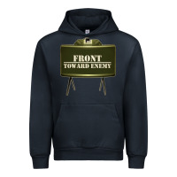 Navy front toward enemy distressed claymore mine military Urban Hoodie - linhVisuals
