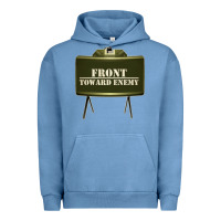 Front Toward Enemy Distressed Claymore Mine Military Urban Hoodie | Teevron