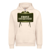 Sandshell front toward enemy distressed claymore mine military Urban Hoodie - linhVisuals