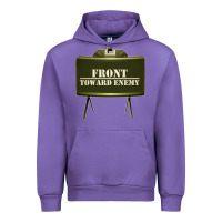Tulip front toward enemy distressed claymore mine military Urban Hoodie - linhVisuals