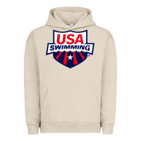Pigment French Oak swimming team Urban Hoodie - linhVisuals
